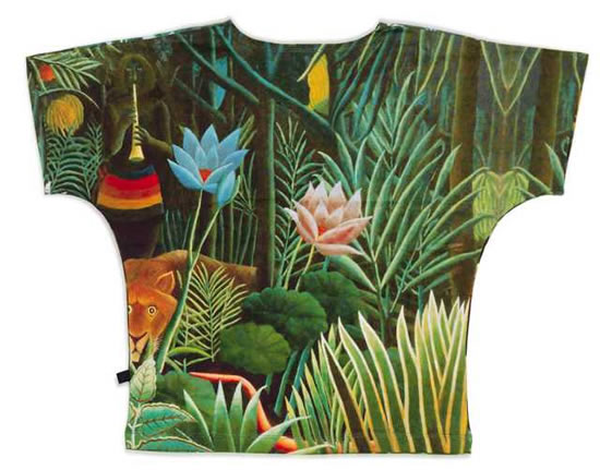 Henri Rousseau’nun “Rüya”sı T-shirt’lerde