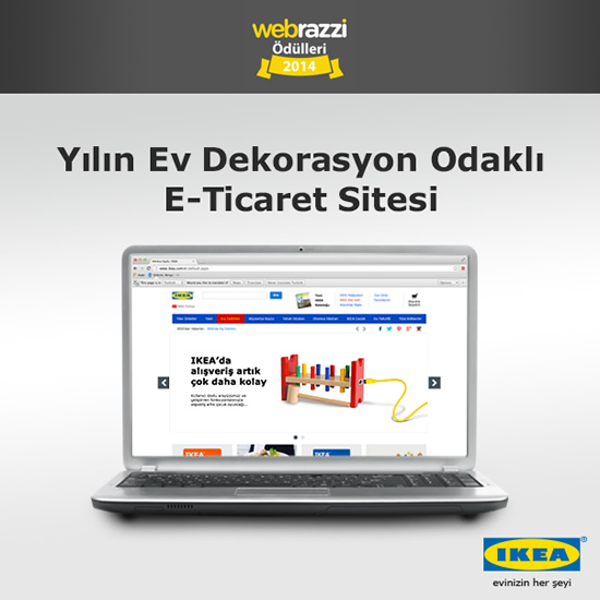 www.IKEA.com.tr yenilenen yüzüyle tüm Türkiye’ye ulaşıyor